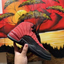 Jordan 12 Reverse Flu Game  Size 8