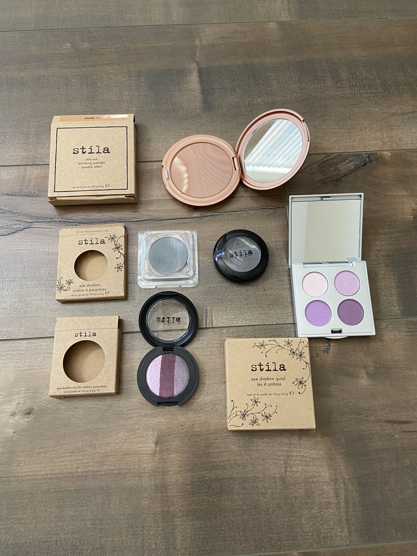 New Discontinued Stila Makeup Bundle Bronzer & Eyeshadow