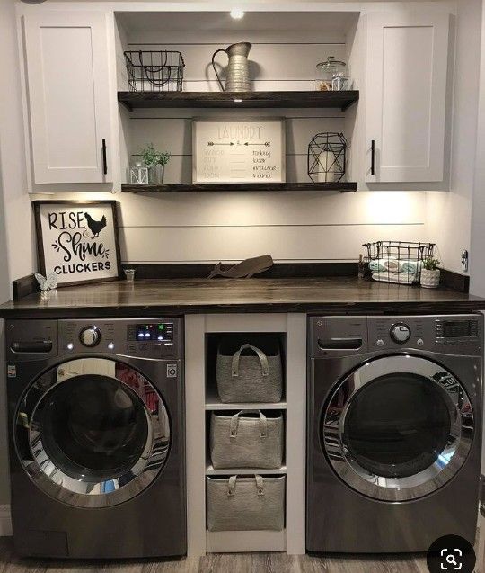 Laundry Room Setup