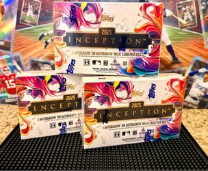 (3) 2025 Inception Hobby Boxes - Factory Sealed