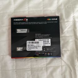 G.SKILL Trident Z5 RGB Series DDR5 RAM (Intel XMP 3.0) 64GB (2x32GB) 6400MT/s CL32-39-39-102 1.40V Desktop Computer Memory U-DIMM - Matte White (F5-64