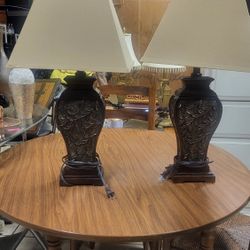 2 Beautiful Designed Lamps
