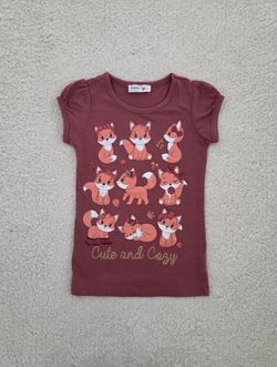 Beautees toddler girl top size 4T