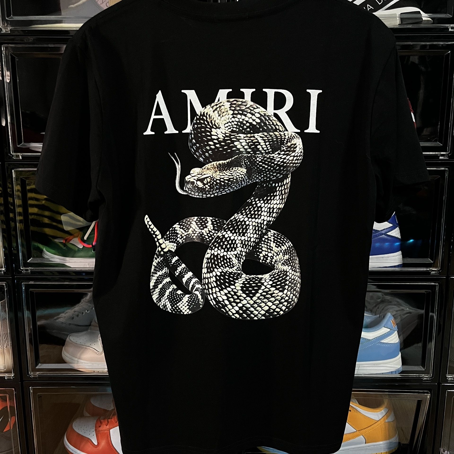Amiri Shirt Men Size L Snake Logo for Sale in Miami, FL