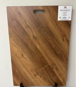 8.3mm Water-Resistant Laminate Flooring – Hand-Scraped Finish (48” x 9”)
