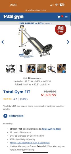 Total Gym FIT