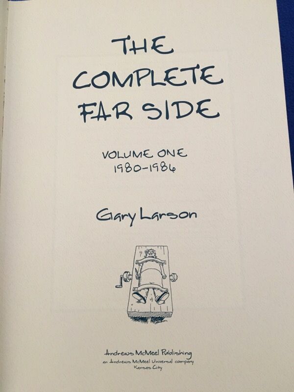 The complete Far Side cartoon collection