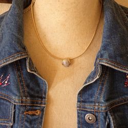 Diamond Accent 14 Kt Gold Over 925 Sterling Silver Necklace