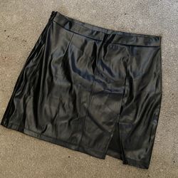 Leather Skirt