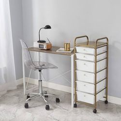 Homegoods 6 tier gold Storage Organizer Cart for office, home, desk