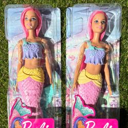 2 New Barbie Mermaids 
