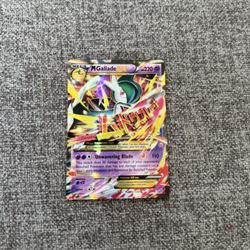 Mega Gallade-EX Pokémon trading card.