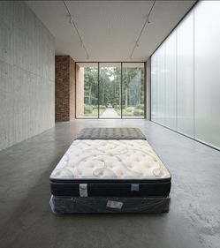 Pillow Top Mattress with Box Spring