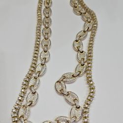 Silver 925 Necklace 3 Peice