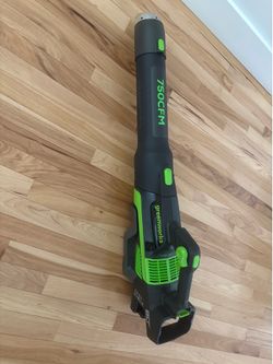 New Greenworks 80v leaf blower 750cfm