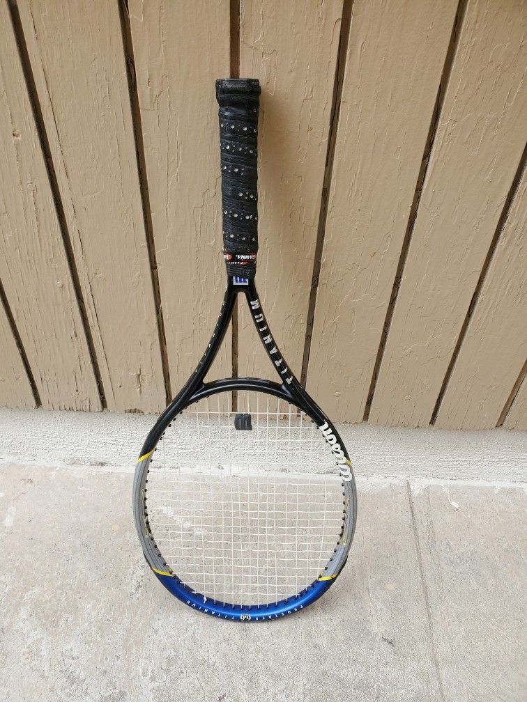 Wilson prostaff 6.6 titanium Tennis record