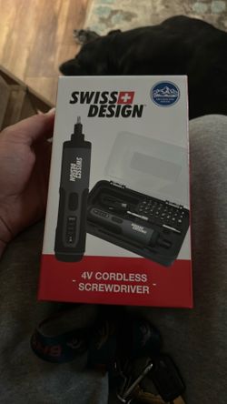 4V cordless screwdriver