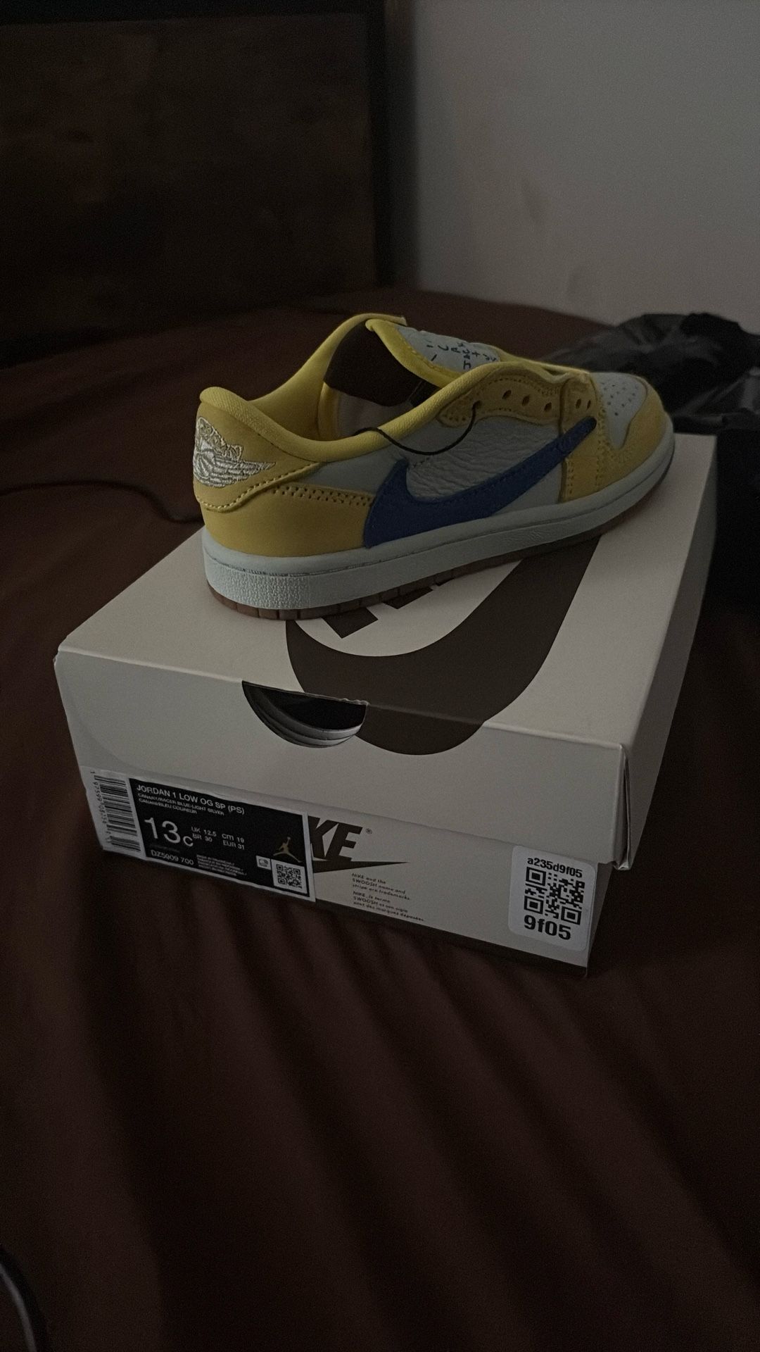 Jordan 1 Low OG Sp Ps Size 13 C 