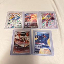 Pokémon TCG Illustration Rare Card Lot of 5