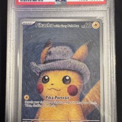 Pikachu With Grey Felt Hat 