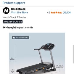 NordicTrack Series 6.5S Barely Used Like New