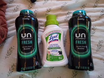 Downy Unstoppables & Lysol Laundry Sanitizer