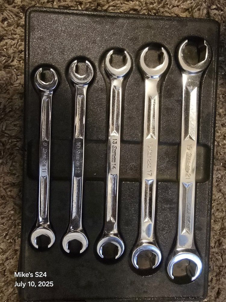 Vintage snap on line wrenches
