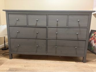 Gray Ikea Dresser