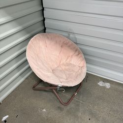Pink Foldable Chair