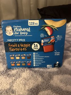 Baby Food 2 Boxes