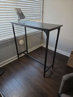 Black Tall Table