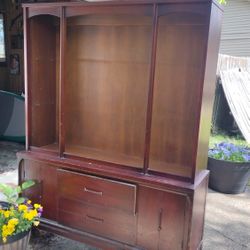 Solid Walnut Hutch 