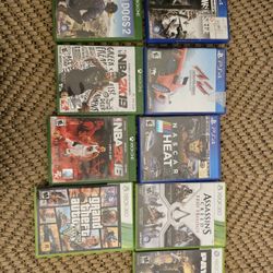 Xbox One, Xbox360 and PS4 games 