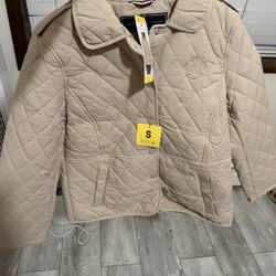 Tommy Hilfiger Diamond Quilted Jacket - Beige 