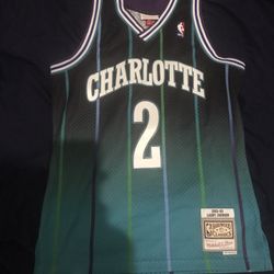 Charlotte Hornets Larry Johnson Jersey 