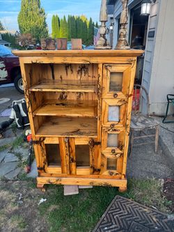 Solid wood dresser