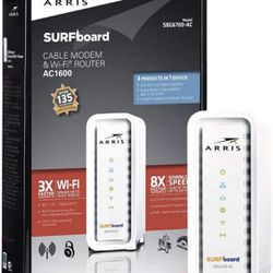 Arris Surfboard (SBG6700-AC) - DOCSIS 3.0 Cable Modem/Wi-Fi AC1600 Router
