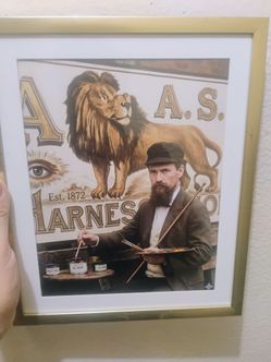 8x10 photo print of 1880s Painter