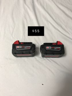 Milwaukee 5.0 Batteries M18