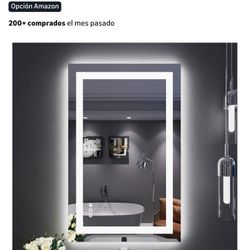 Espejo De Baño Con Luz LED