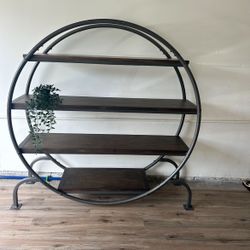 World Market Round Shelve 