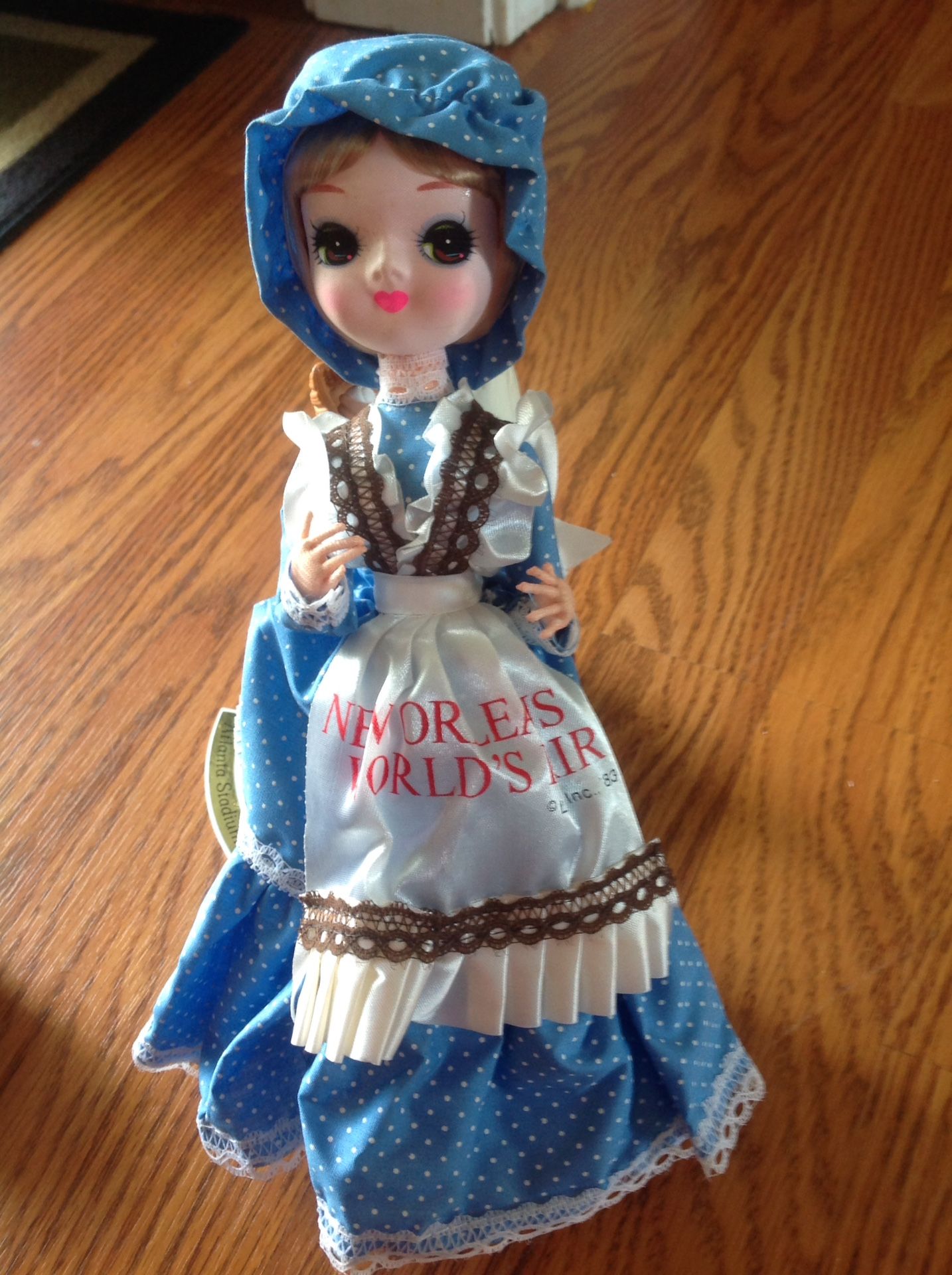 Vintage LWE 1983 New Orleans World's Fair Doll. Make offer.