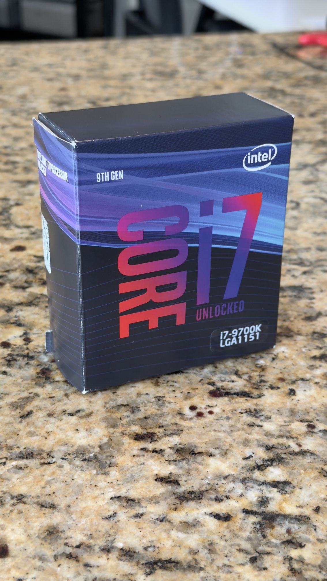 Intel i7 9700k | 12 mb Cache Gaming Processor CPU