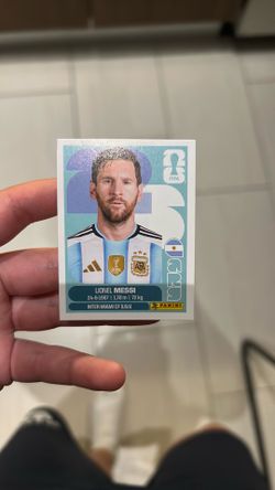 Messi panini card 2026 World Cup