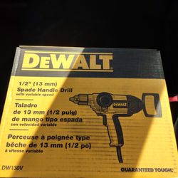 DeWalt 1/2" Spade Handle Drill