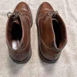 Johnston & Murphy Size Men’s 10.5  Brown Excellent Condition