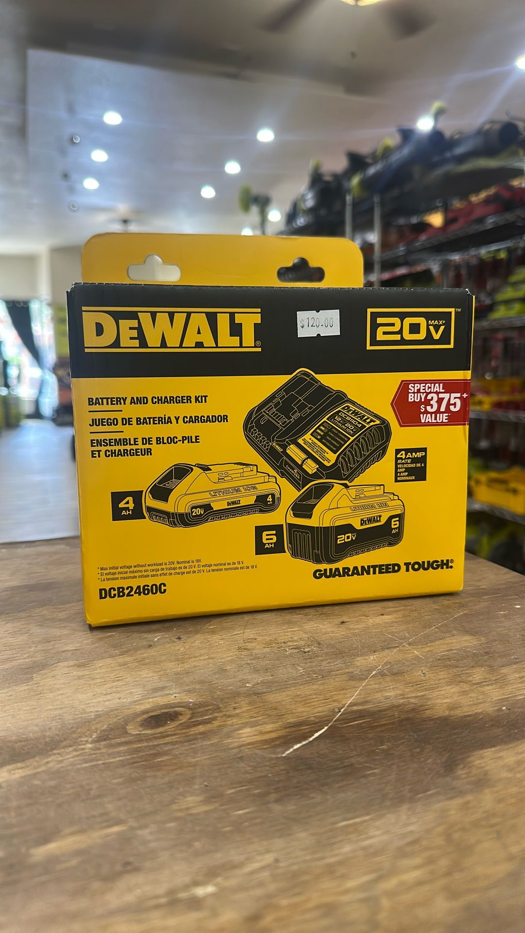 DEWALT 20V MAX Lithium Ion and Battery and Charger - Main Image