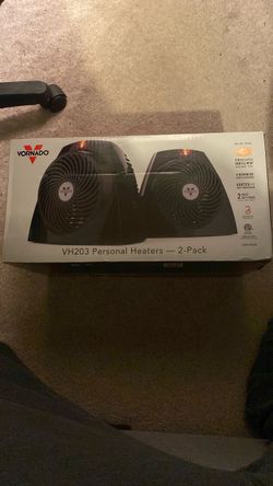 Vornado VH203 Personal Heaters 2 Pack