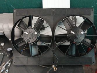 SPAL DUAL 11 INCH ELECTRIC FAN SET UP (contact info removed)2