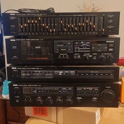 Yamaha Sound Equipment 4 Pieces